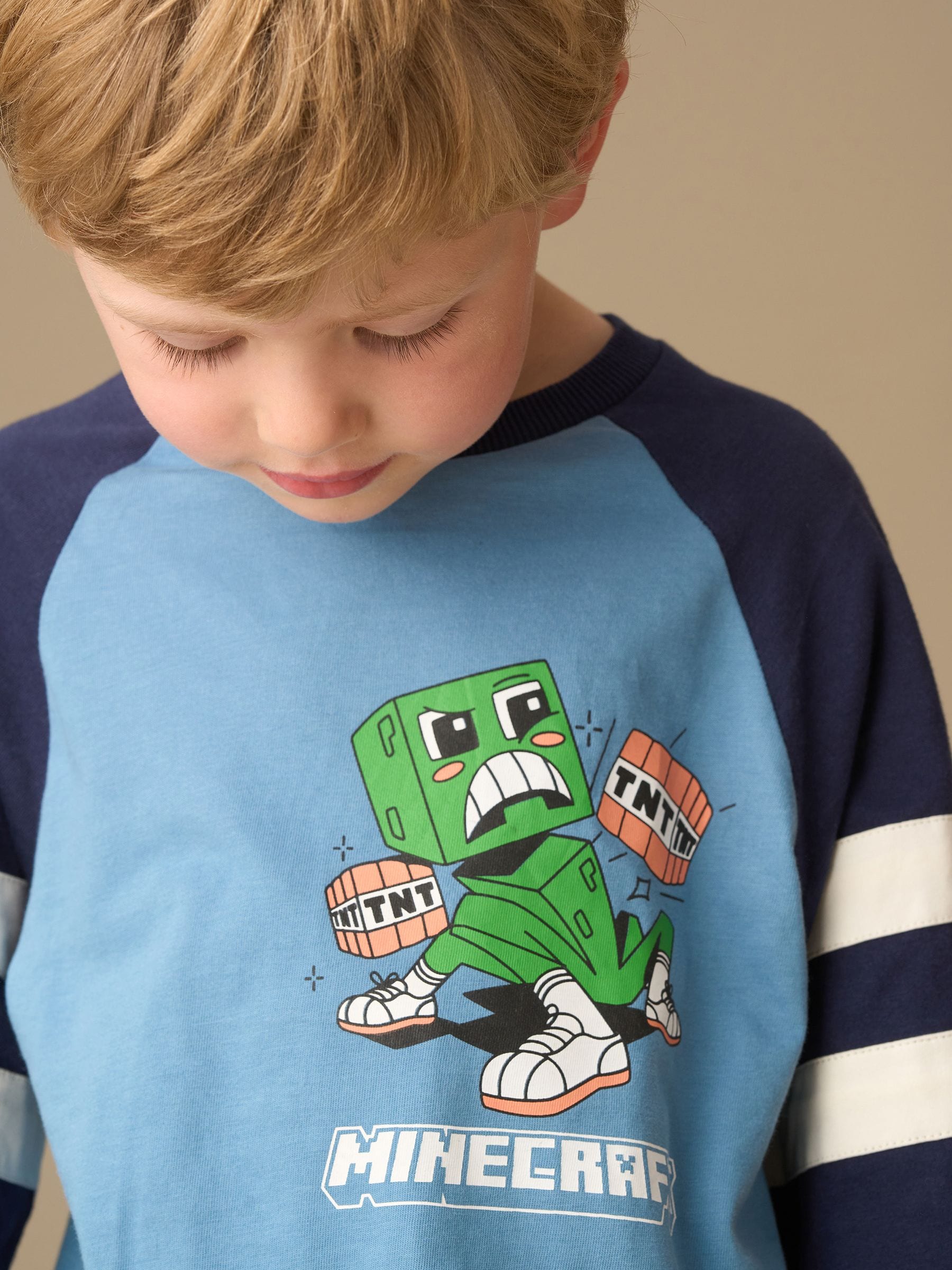 Angel & Rocket Minecraft Varsity Pyjamas