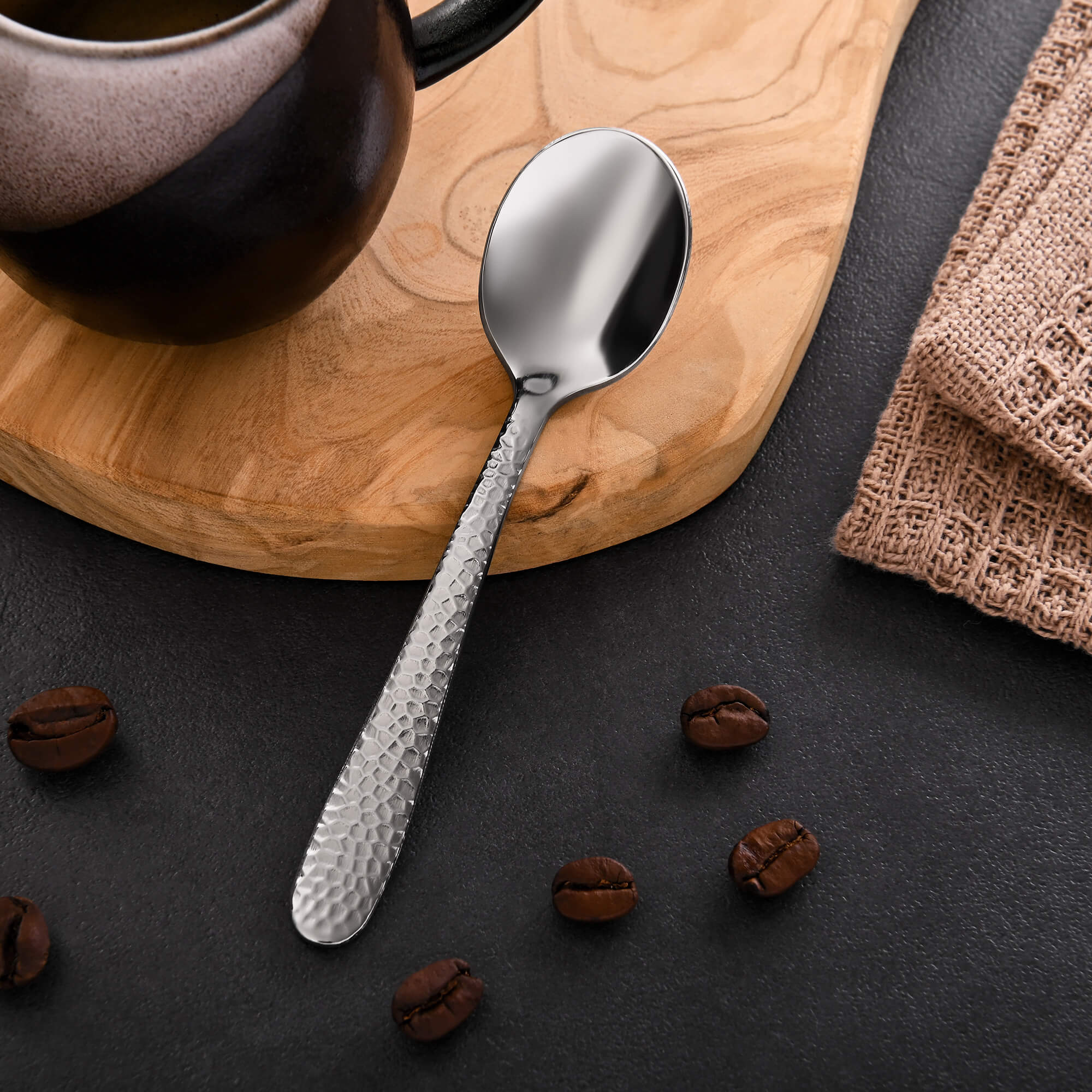 GRÄWE Espressolöffel Gent, 6-teilig, Edelstahl Gent