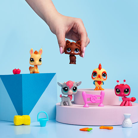 Littlest pet shop bondegårdsvenner 5-pak