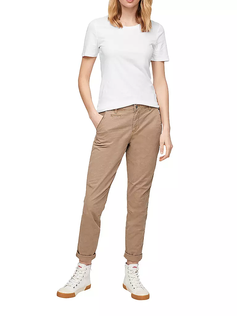 S.OLIVER T-Shirt  weiss