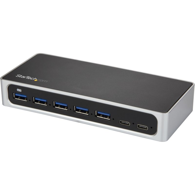 StarTech.com Hub USB-C à 7 ports avec alimentation externe - USB Type-C vers 5x USB A et 2x USB-C - USB 3.0 - 5Gbps