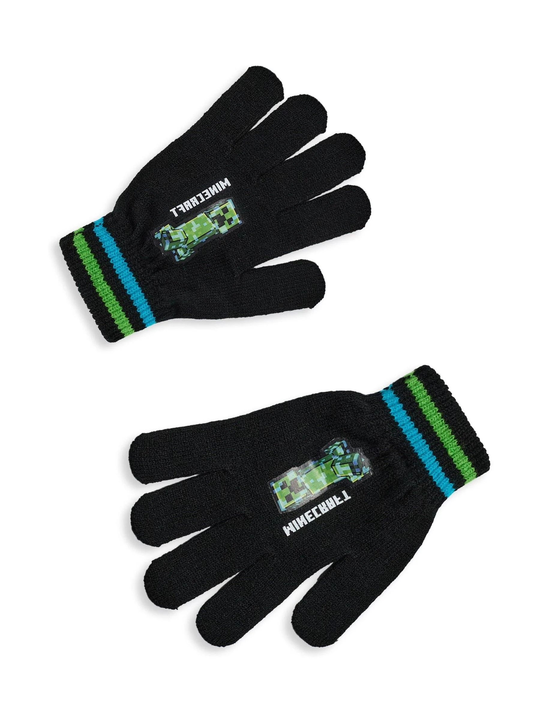Vanilla Underground Minecraft Hat & Gloves Set