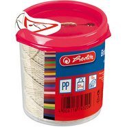 Ficelle d'emballage dans une boîte distributrice