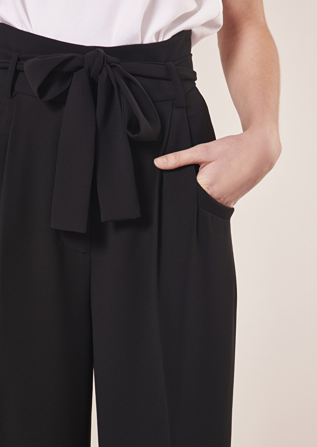Pantalon Pylanoir en crêpe