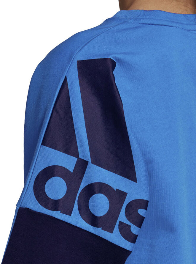 adidas Must Haves Colorblock sweatshirt Blå