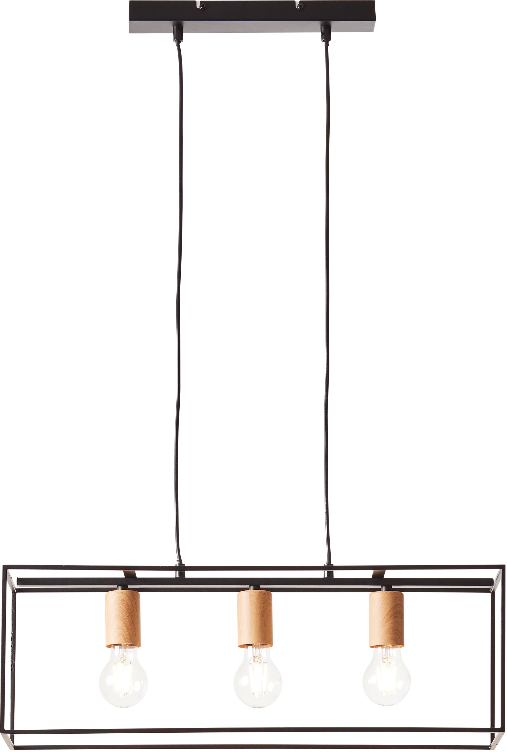 Brilliant Pendelleuchte »Arica« E27 1 Stk. Hängelampe 3flg