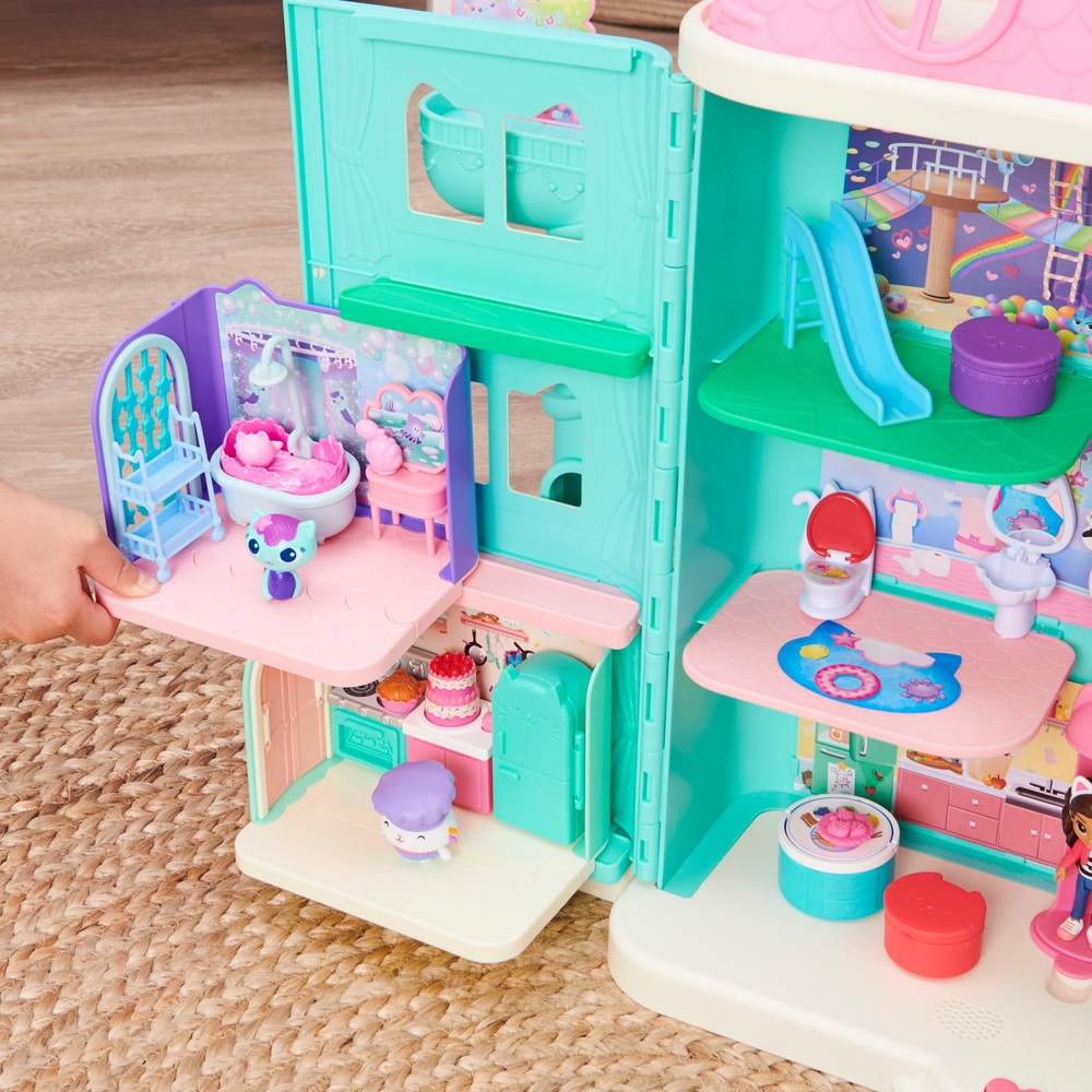 Gabbys Puppenhaus-Badezimmer mit Figur und Zubehör