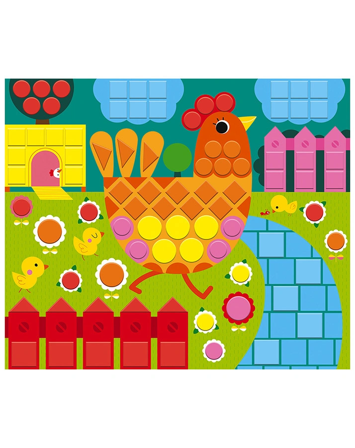 Mosaikkarten TIERE 3er-Set