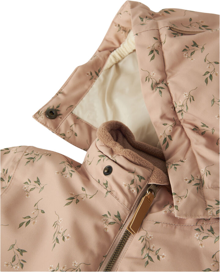 Lil' Atelier NMFLASNOW10 SUIT AOP 1FO LIL Rugby tan