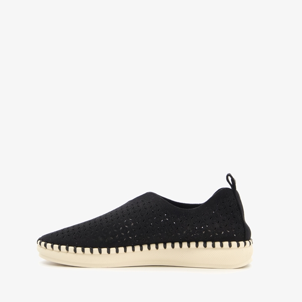 Hush Puppies Daisy dames instappers zwart