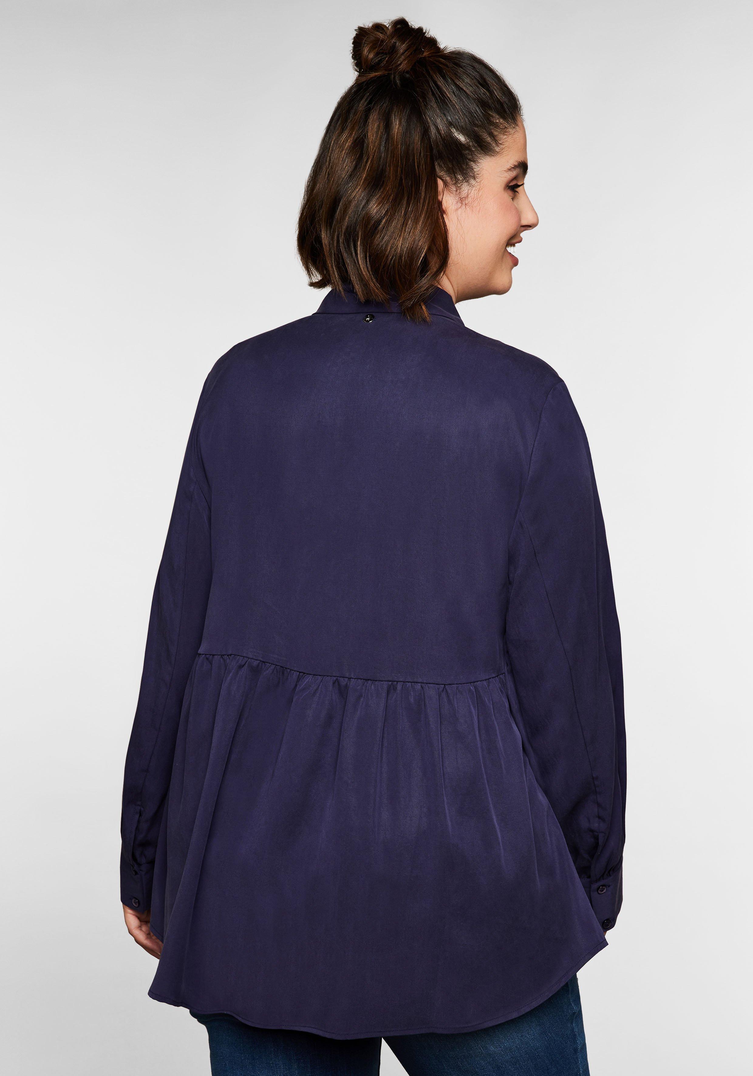 Bluse mit angekräuselter Teilungsnaht