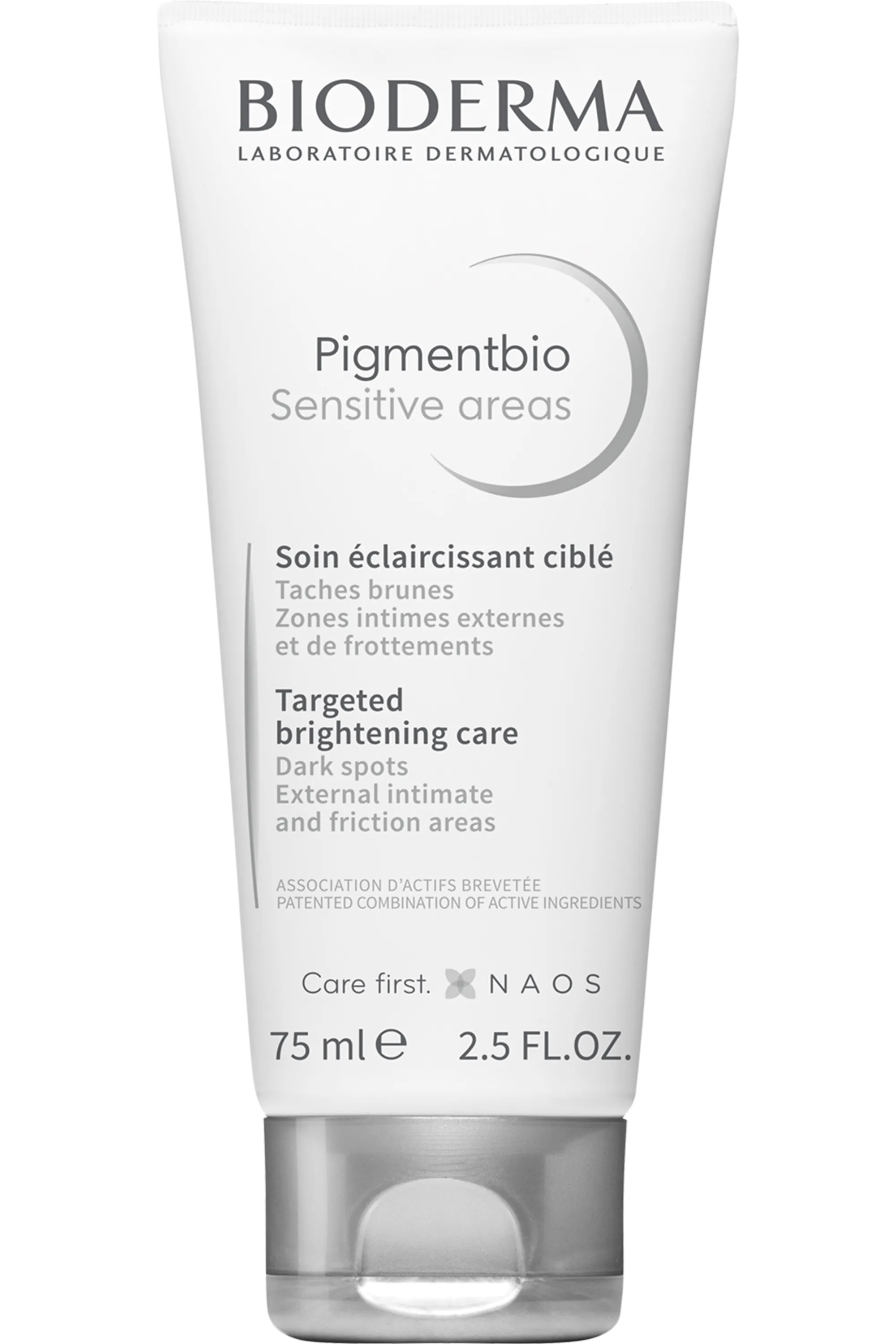 Bioderma Soin corps éclaircissant ciblé Pigmentbio Sensitive Areas-75 ml