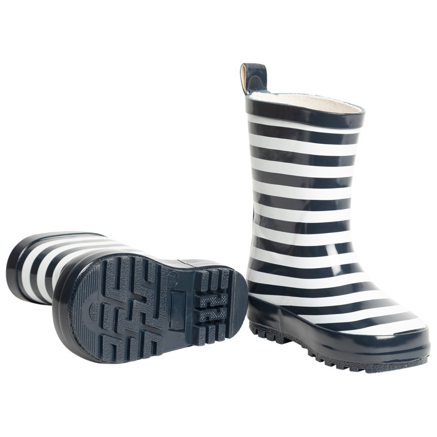 Bottes de pluie rayées Mickey  pour bébé garçon