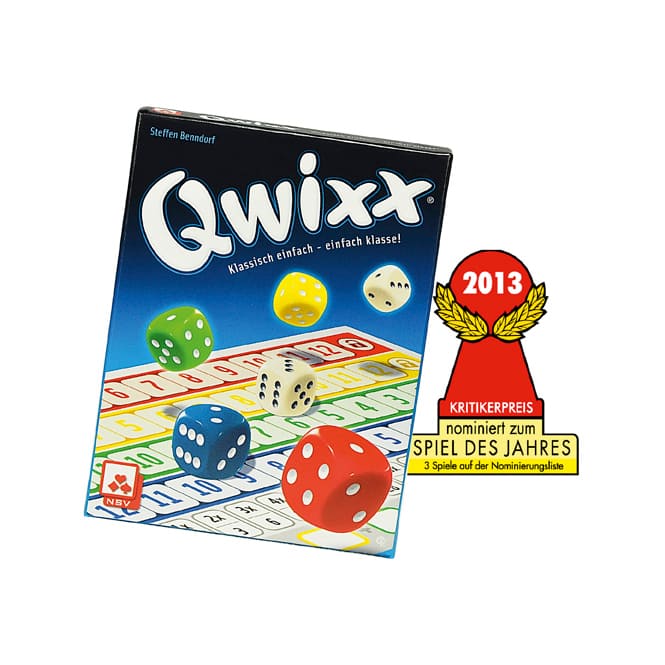 Qwixx - Würfelspiel - Nürnberger Spielkarten
