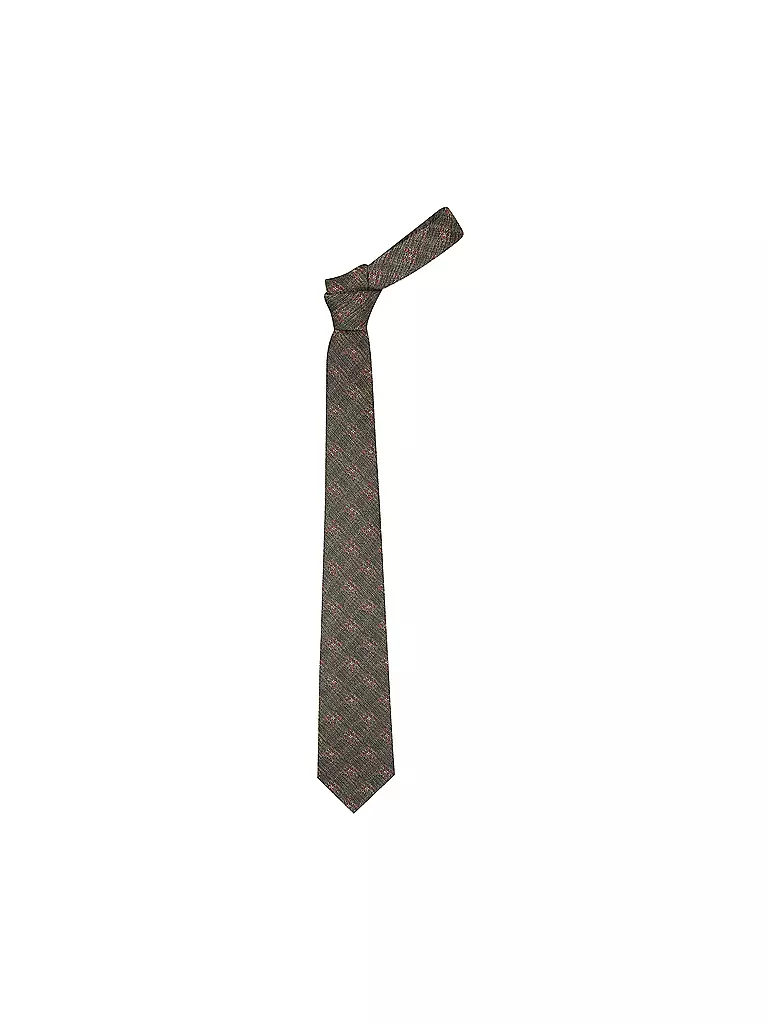 LUISE STEINER Krawatte  olive
