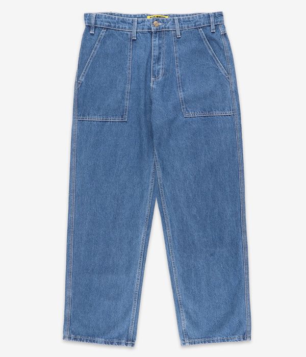 Butter Goods Breakdown Relaxed Denim Jeans (solid blue)