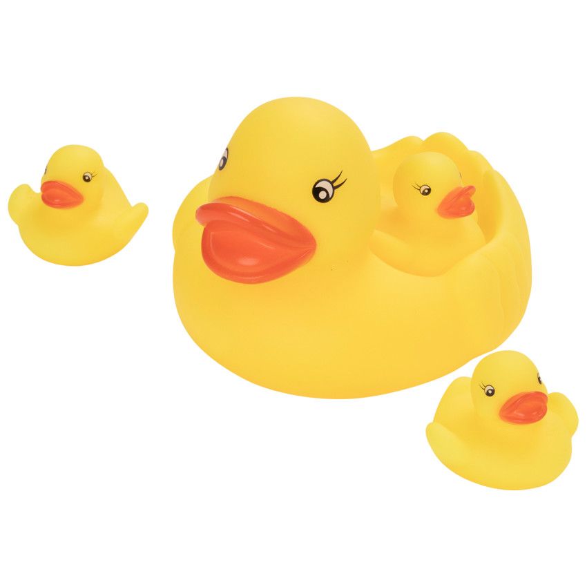 Jouet de bain canards flotteurs - Duck family 2.0 - Ecru