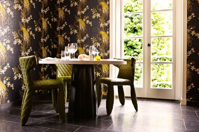 Moooi Monster eetkamerstoel met logo