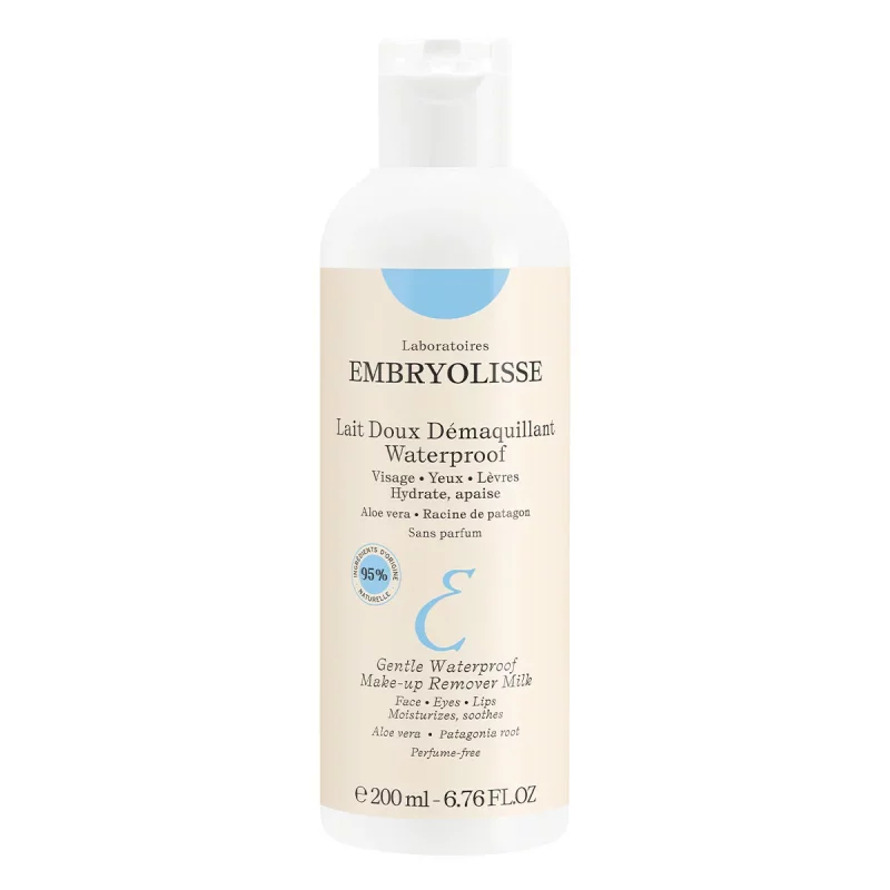 Lait Doux Démaquillant Waterproof Embryolisse - 200ml