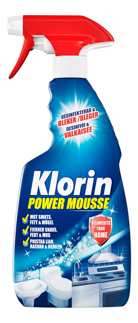 Klorin Power Mousse Spray - 500 ml.