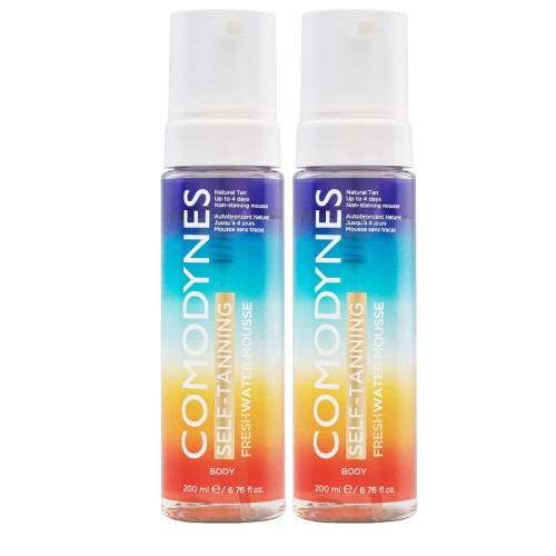 Comodynes Self-Tanning Fresh Water Mousse Autobronzeadora 2x200ml Preço Especial