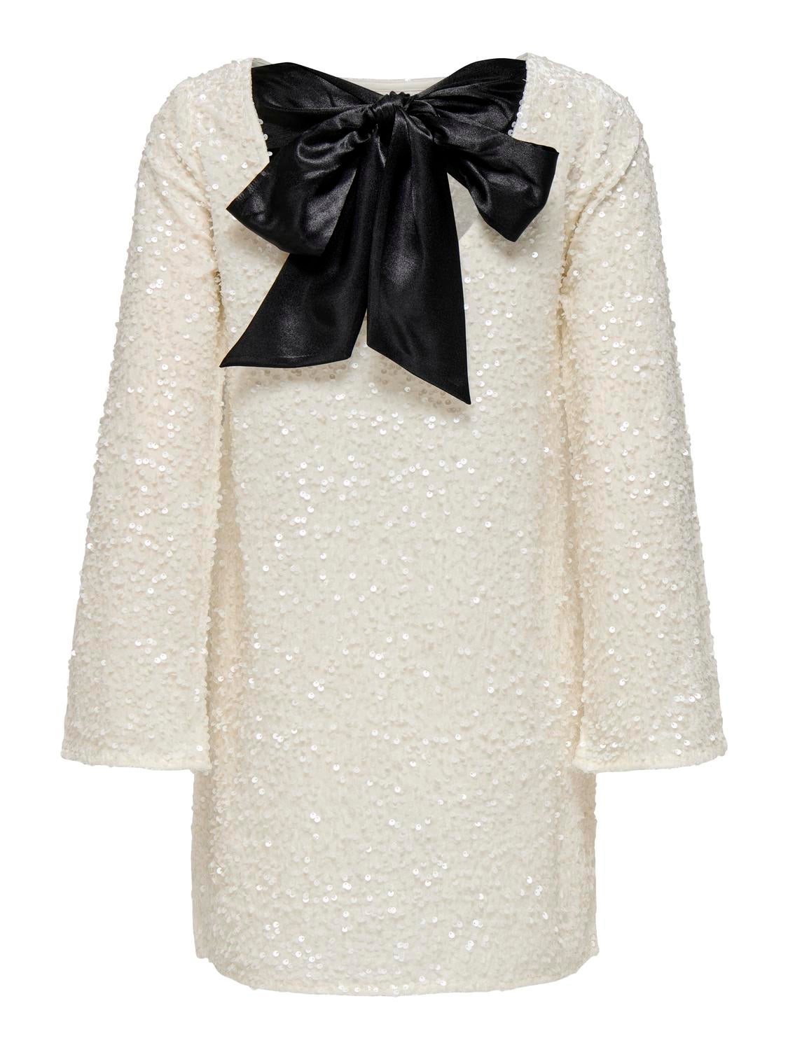 JDYSARA Kurzes Kleid Cloud Dancer