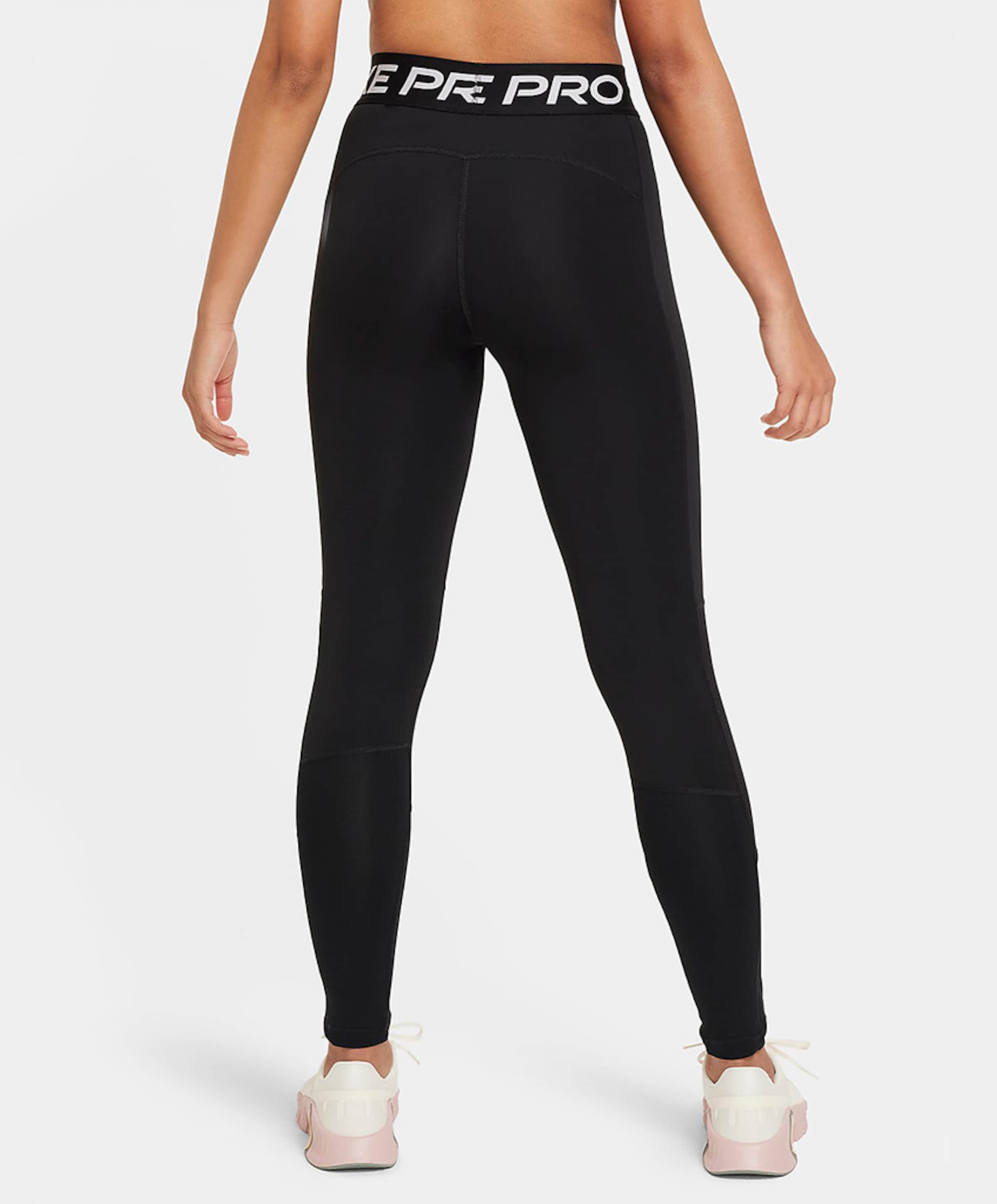 Nike Nike Pro Big Kids' (girls') Legging meisjes tights zwart