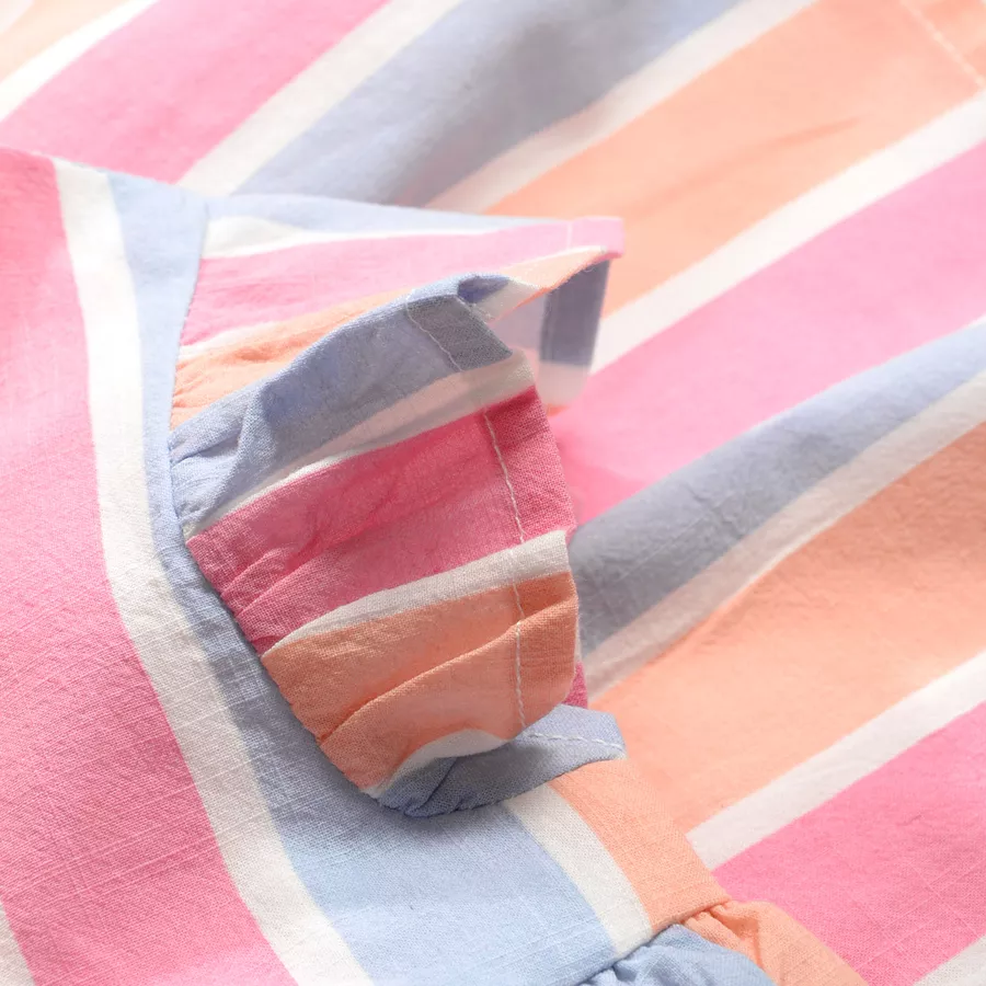 STACCATO Kleid multicolour gestreift
