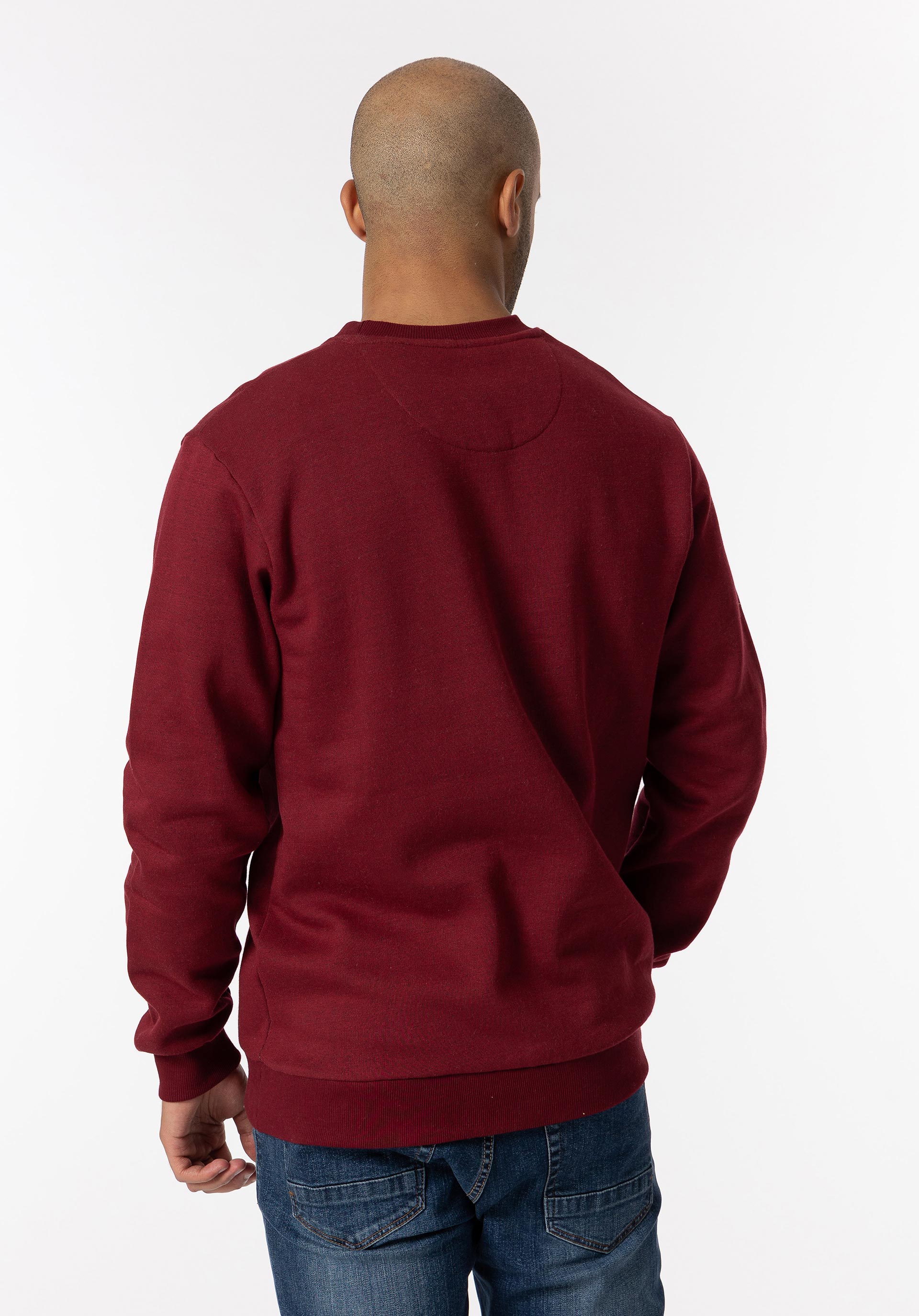 Sweatshirt Estampado Frontal com Relevo