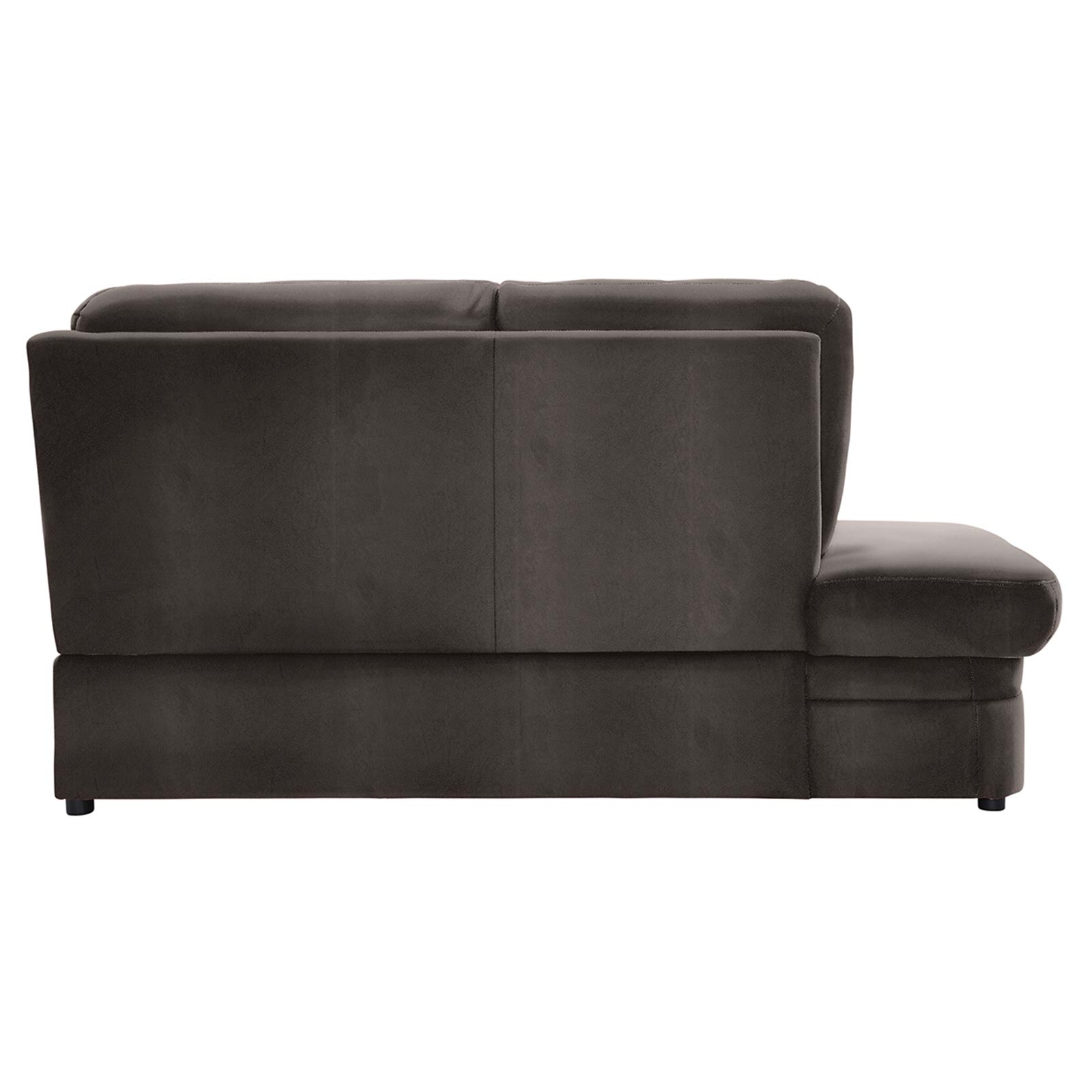 polsterpower Ecksofa - Saddle anthrazit - Basismodell - Ottomane links