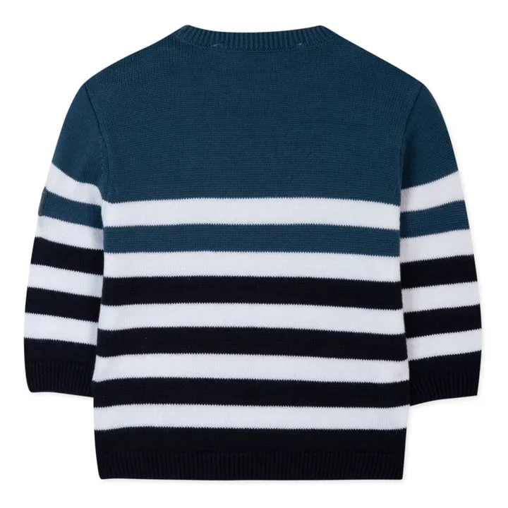 Tartine et Chocolat Pull Marinière | Bleu marine