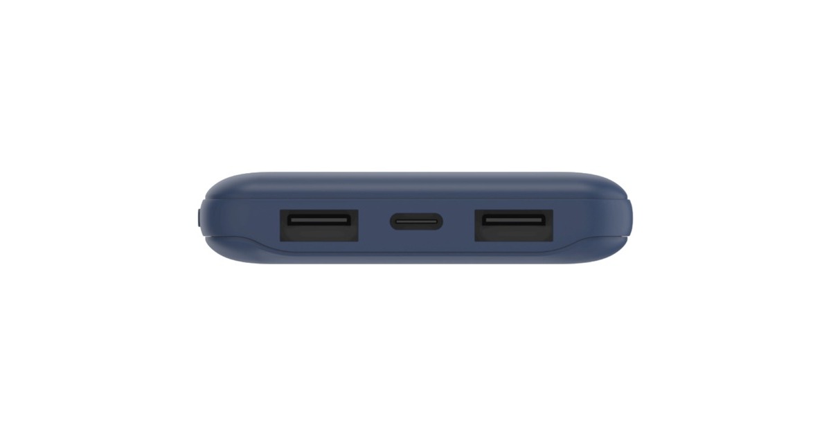 BelkinBoostCharge 3-poorts 10.000 mAh - 15 W powerbank  (Blauw)