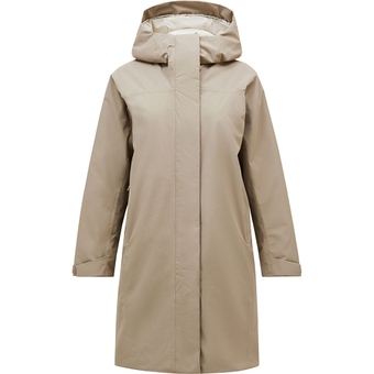 Peak Performance Treeline Insulated Parka Avid Beige Damen