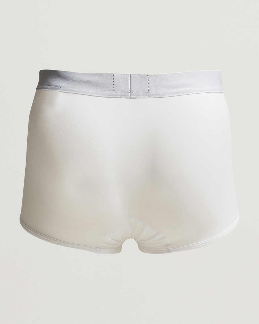 Zegna Stretch Cotton Trunks White