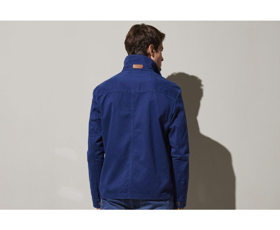 Veste coton homme Bleu indigo - FÉLICIEN