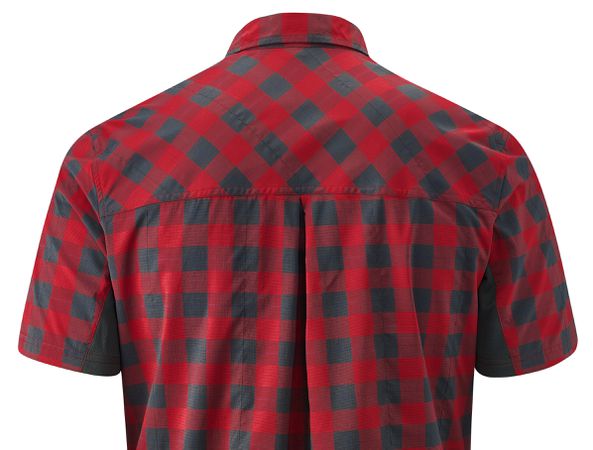 DON Herren-Kurzarm-Bikehemd  chili peppergraphite  5XL