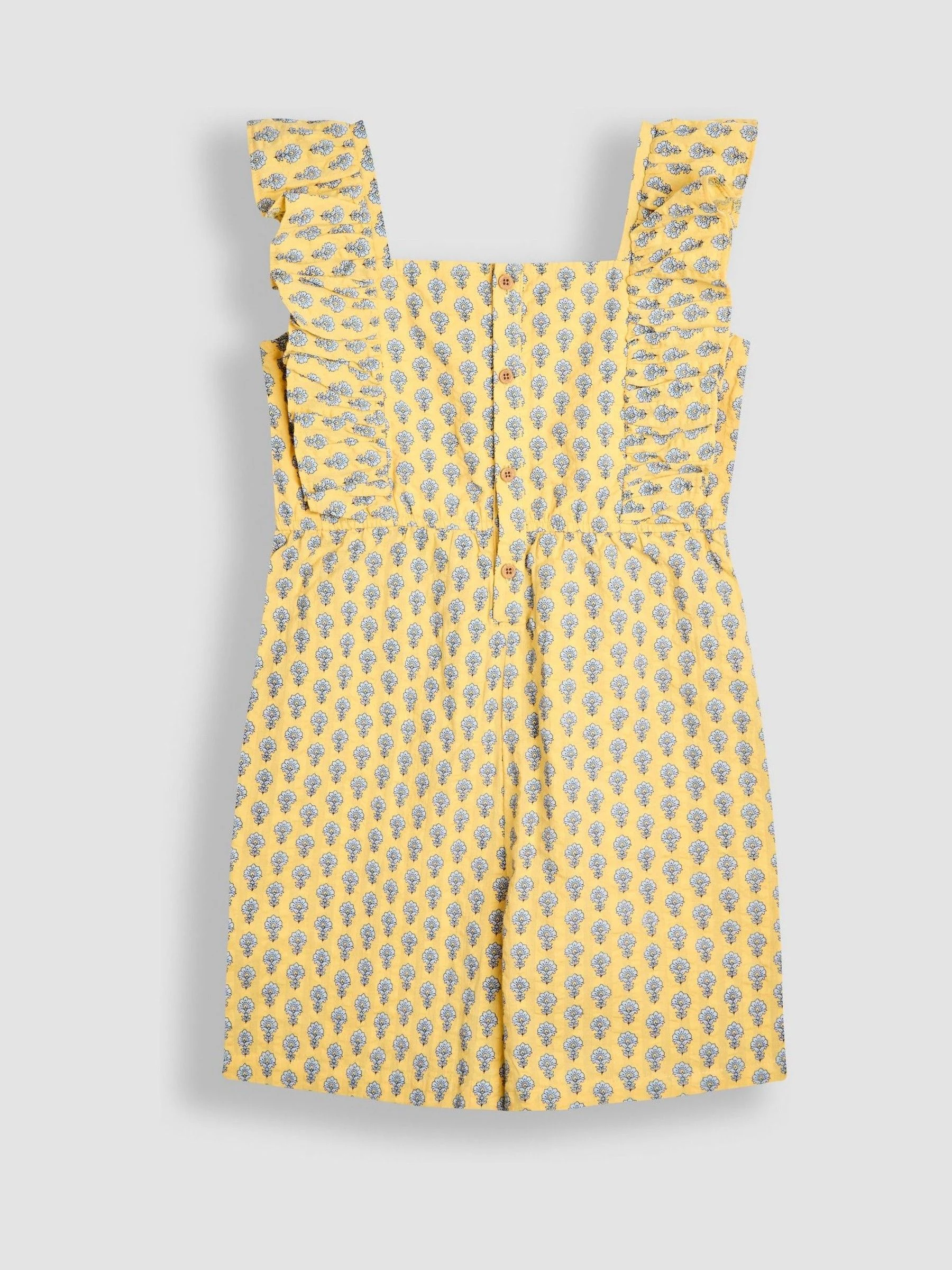 JoJo Maman Bébé - Playsuit met ruches aan de voorkant