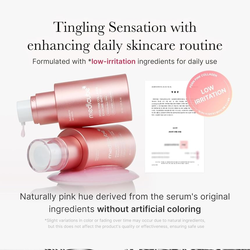 medicube - PDRN Pink Collagen Exosome Shot Serum 7500