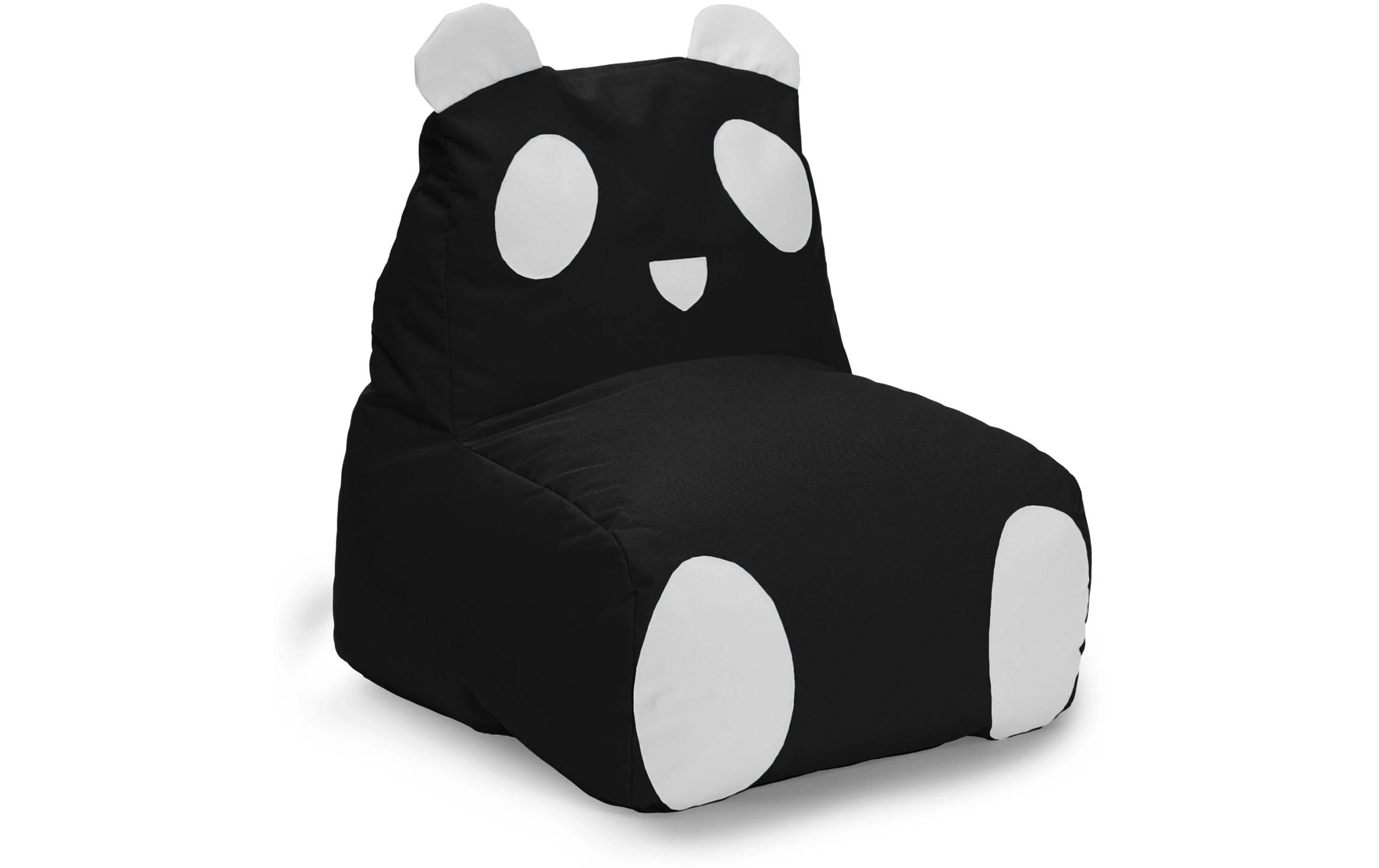 Lumaland Sitzsack »Panda 180 L, 75 x 65 cm«