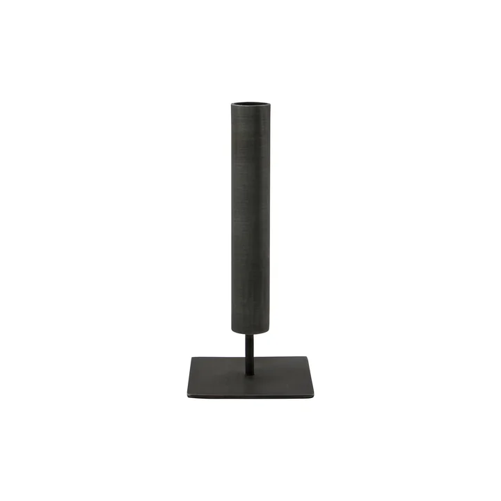 House Doctor - Kolo Kerzenständer, H 18 cm, schwarz
