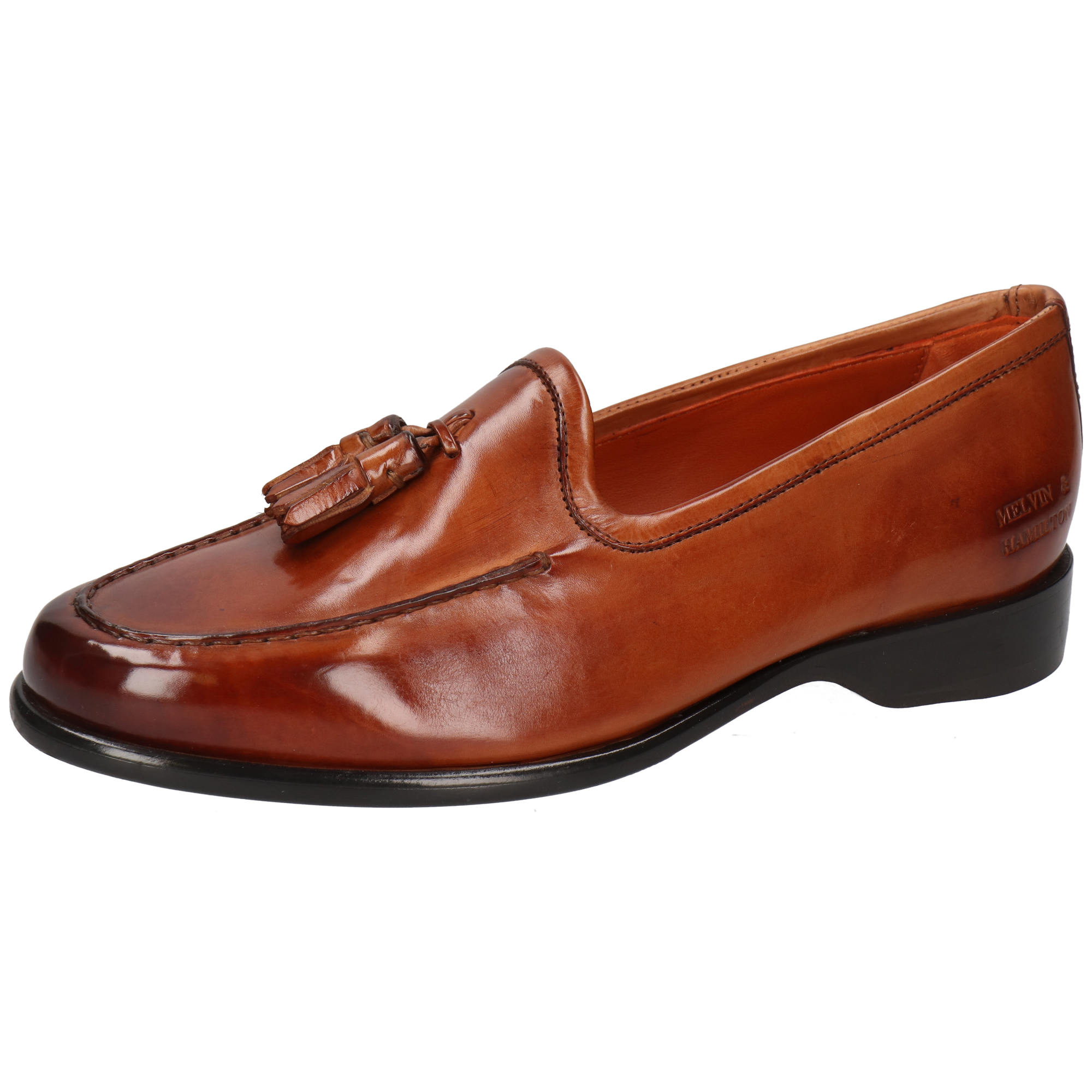 GIANNA 6 - Mocassins à talon plat | Marron