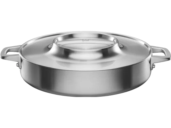 Fiskars Norden steel troškinimo indas 28cm