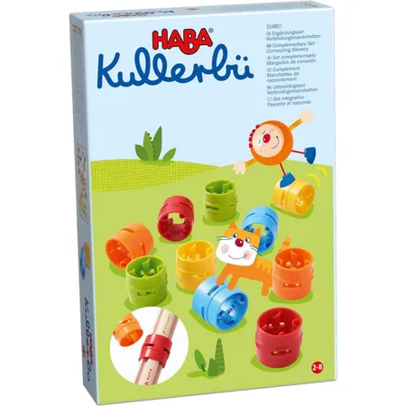 HABA 304801 Kullerbü Ergänzungsset Verbindungsmanschetten