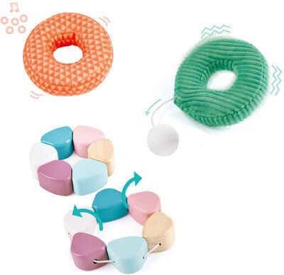 Hape Bunny Stacker Aktivitetsleke, Flerfarget