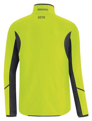 Veste coupe-vent Running Gore Wear R3 Partial Gore-Tex Infinium Jaune Fluo