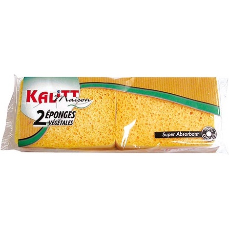 Eponge végétale N°4 - lot de 2