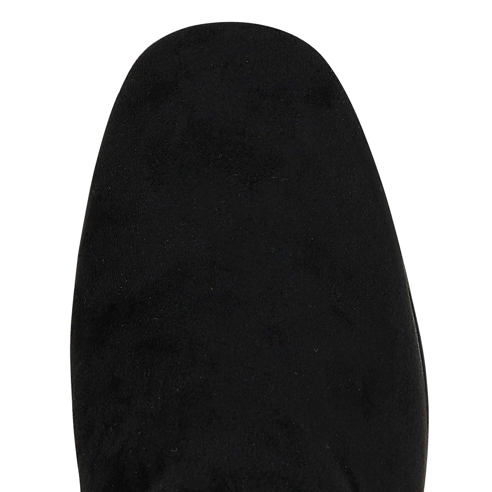 DANAE - Bottines à talons en cuir velours | Noir