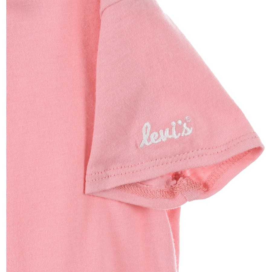 Levi's® Set Latzhose und Body rosagelb