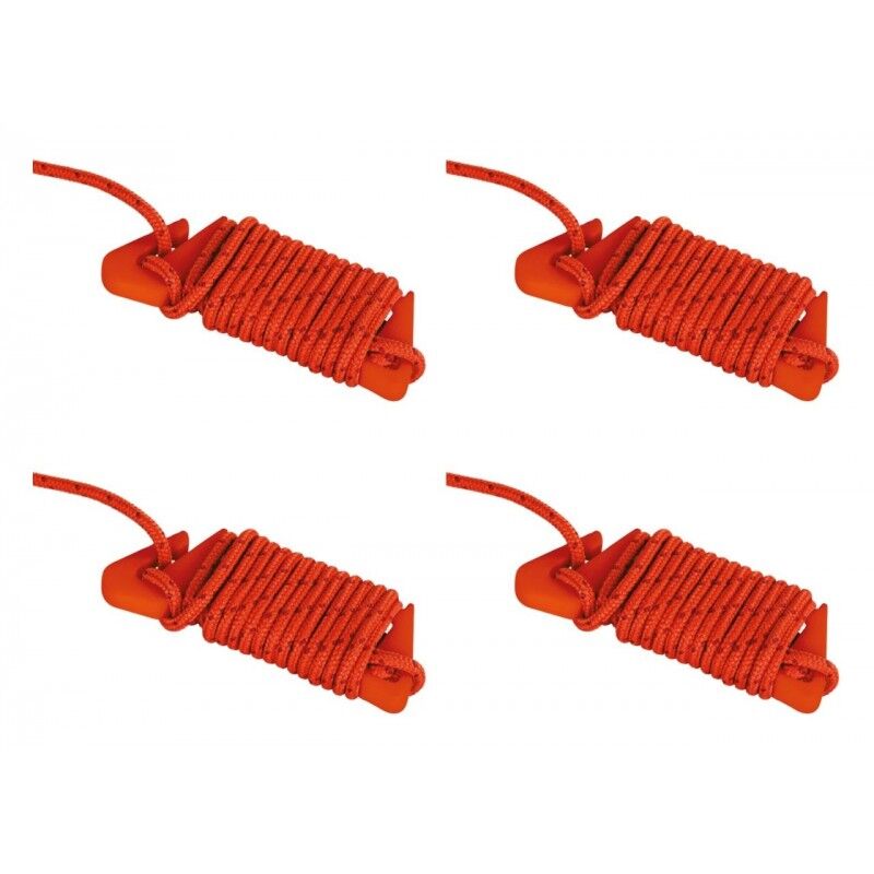 Guyline Set Campo \u0026 Family (4pcs) - Cordons pour tentes