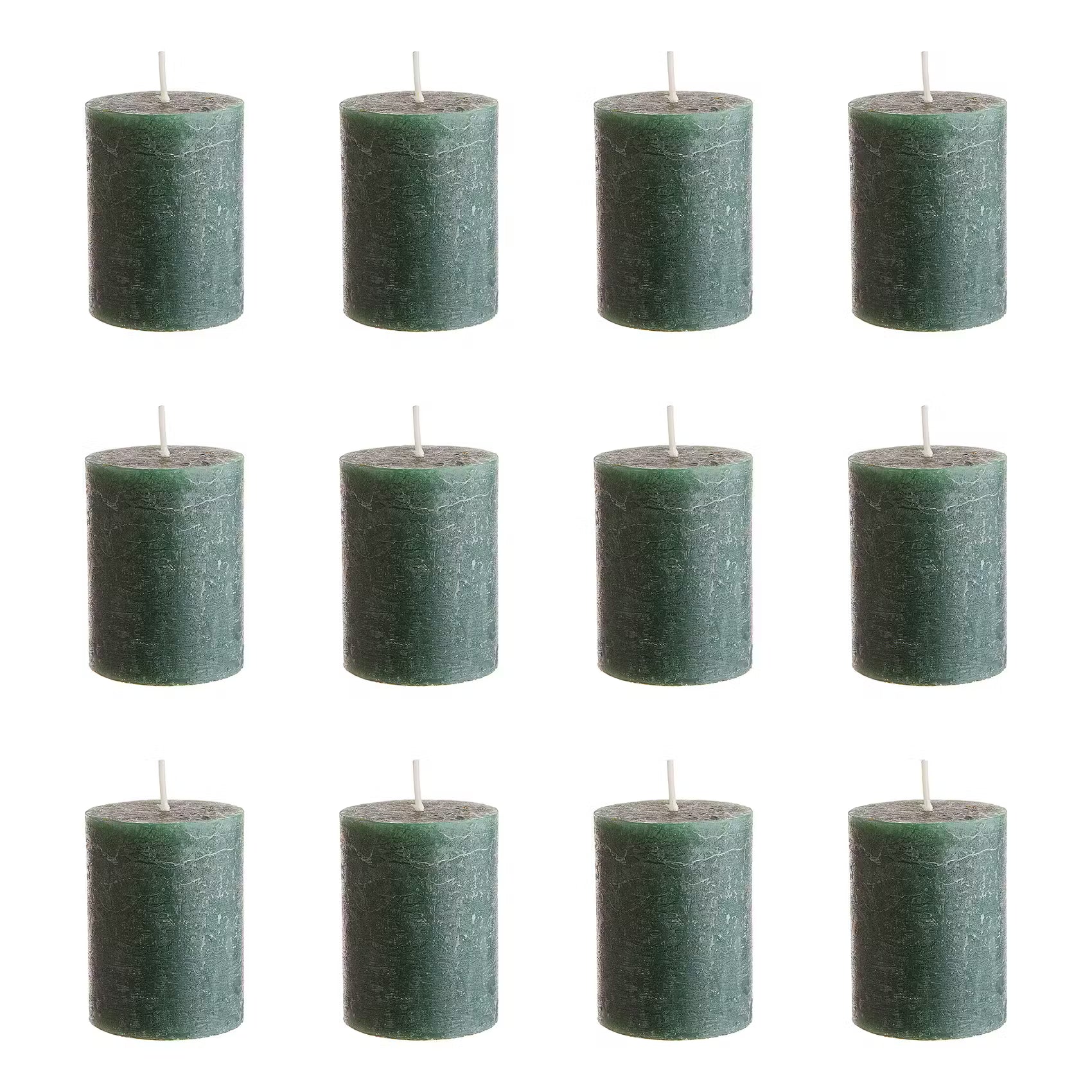RUSTIC Stumpenkerze 12er-Set